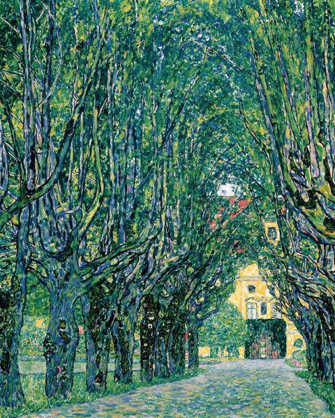 Avenue in the Park of Schloss Kammer, 1912