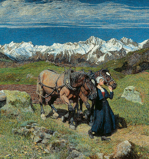 Spring in the Alps, 1897
