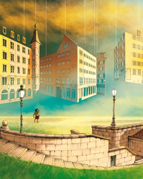 Zürich - Envol de la Hirschenplatz (2017)