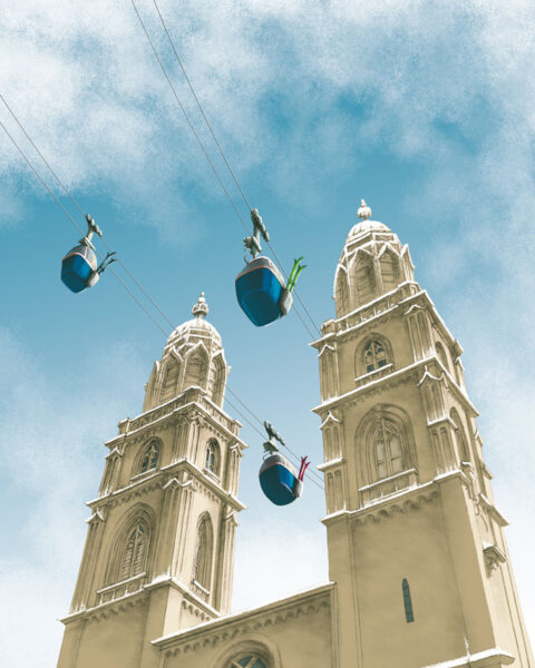 Zürich - Téléphérique de la Grossmünster (2019)