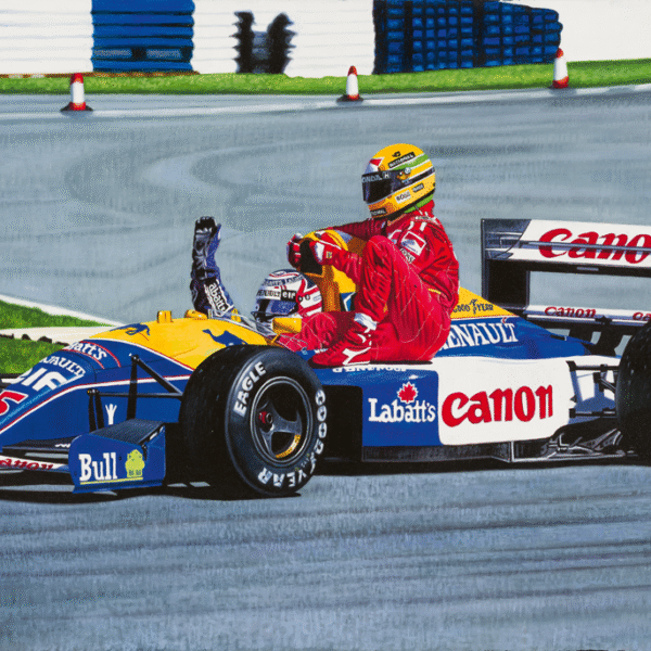 Formel 1 Mansell & Senna Silverstone 1991