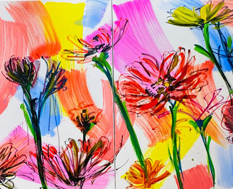 Blumenzauber Pink 2025