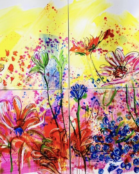 Blumenzauber Abendrot 2024